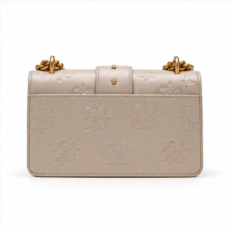 Elegant Apricot Bird Chain Shoulder Bag-2