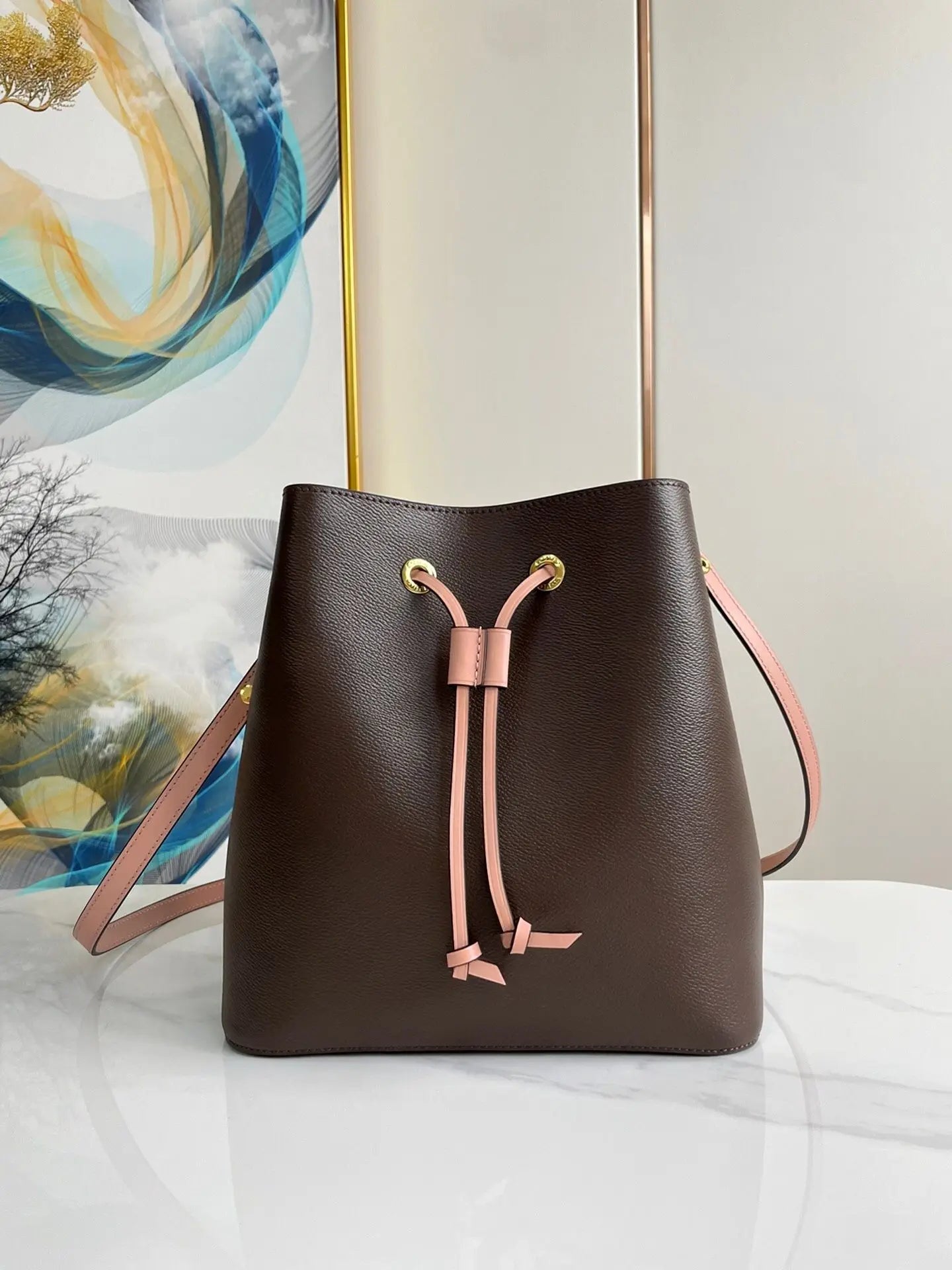 Vintage Universal Clean Line Synthetic Leather Satchel Top Handle Handbag Women Shoulder Bag Crossbody Bag Fashion Versatile All-match Purse For City Street Daily Wear-3