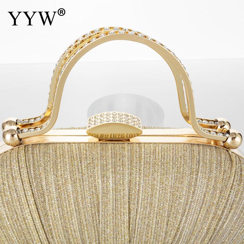 Fashion Diamond Top Handle Women Evening Handbag Clutch Bags Glitter Sequins Rhinestone Female Daily Purse for Wedding Prom-9