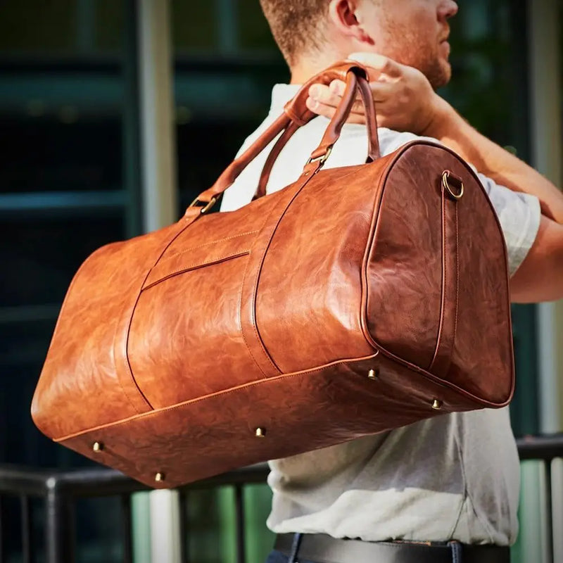 Stylish & Durable Weekender Bag for Men - Ideal for Overnight & Business Trips-13