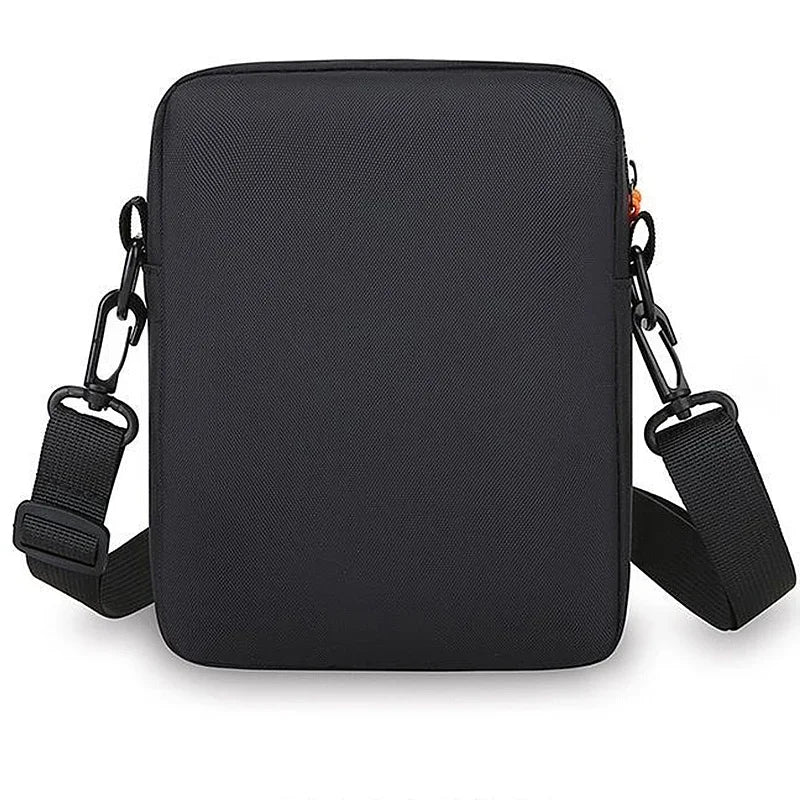 Men's Crossbody Bag Single Shoulder Multi-Layer Zipper Trendy Color Contrast Casual Messenger Sling Bag-8