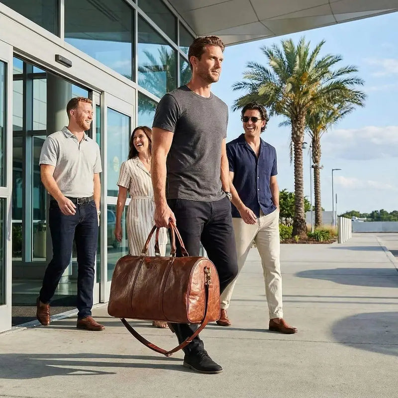 Stylish & Durable Weekender Bag for Men - Ideal for Overnight & Business Trips-2