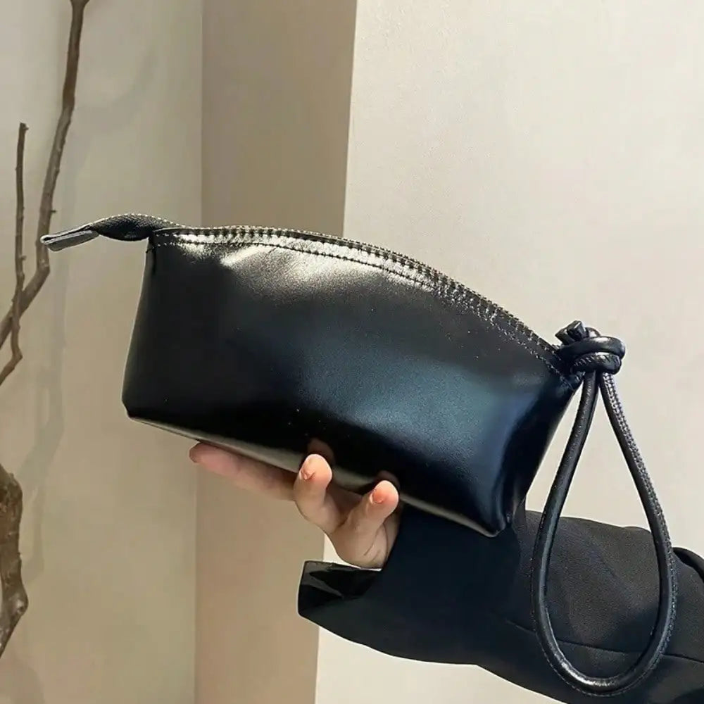 Personalized Women's Genuine Leather Clutch - Multifunctional Cosmetic Wallet/Small Pouch