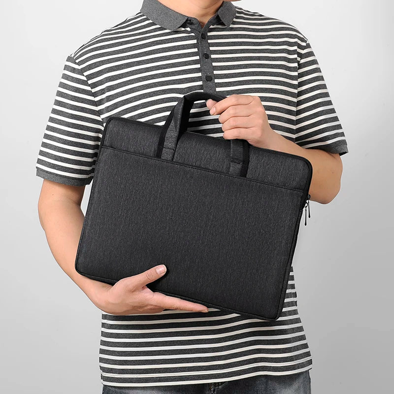 Laptop Tote Briefcase Multi Size Hand Bag School Office Daily Large Capacity Universal Laptop-13