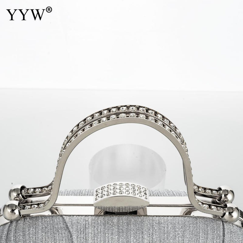 Fashion Diamond Top Handle Women Evening Handbag Clutch Bags Glitter Sequins Rhinestone Female Daily Purse for Wedding Prom-46