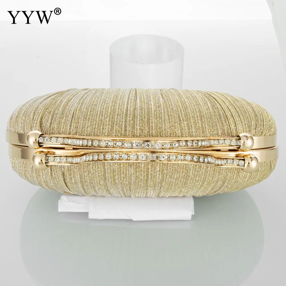 Fashion Diamond Top Handle Women Evening Handbag Clutch Bags Glitter Sequins Rhinestone Female Daily Purse for Wedding Prom-4