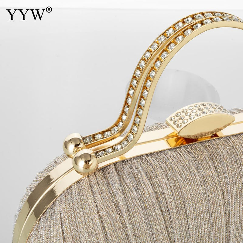 Fashion Diamond Top Handle Women Evening Handbag Clutch Bags Glitter Sequins Rhinestone Female Daily Purse for Wedding Prom-30