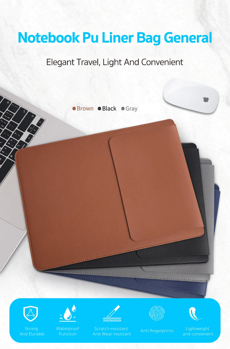 Dormin Laptop Sleeve Bag Case For Apple Macbook Air Pro 13 M1 M2 2020 Notebook Sleeve Bag For ASUS 11 12 13.3 14 15 15.6 16 Case-8