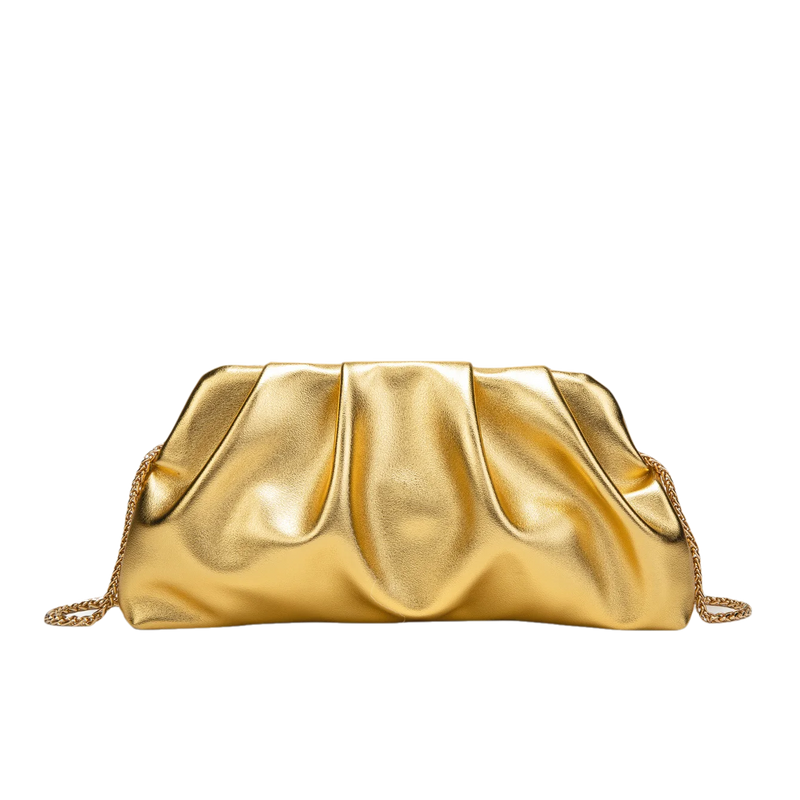 Designer Purses and handbag Golden Shoulder Bag Purse women's bag Wedding Evening Clutch Bag party bag-5