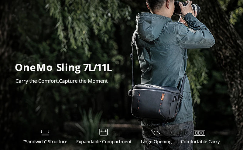 PGYTECH OneMo Sling Bag 7L 11L Crossbody Camera Bag For DSLR and Mirrorless Cameras, Photography Bag for Men and Women Newest-8