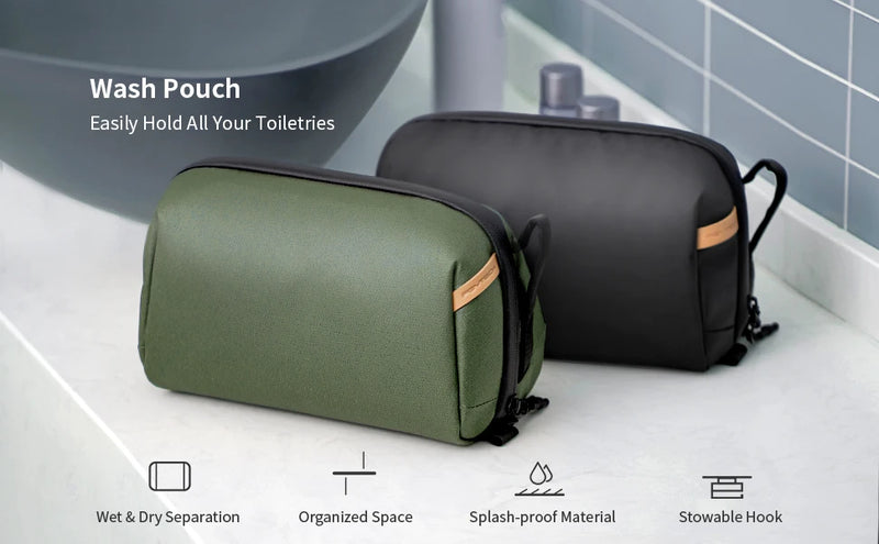 PGYTECH Wash Pouch travel Bag Hanging  Waterproof Dopp Kit for Toiletries & Cosmetics-7