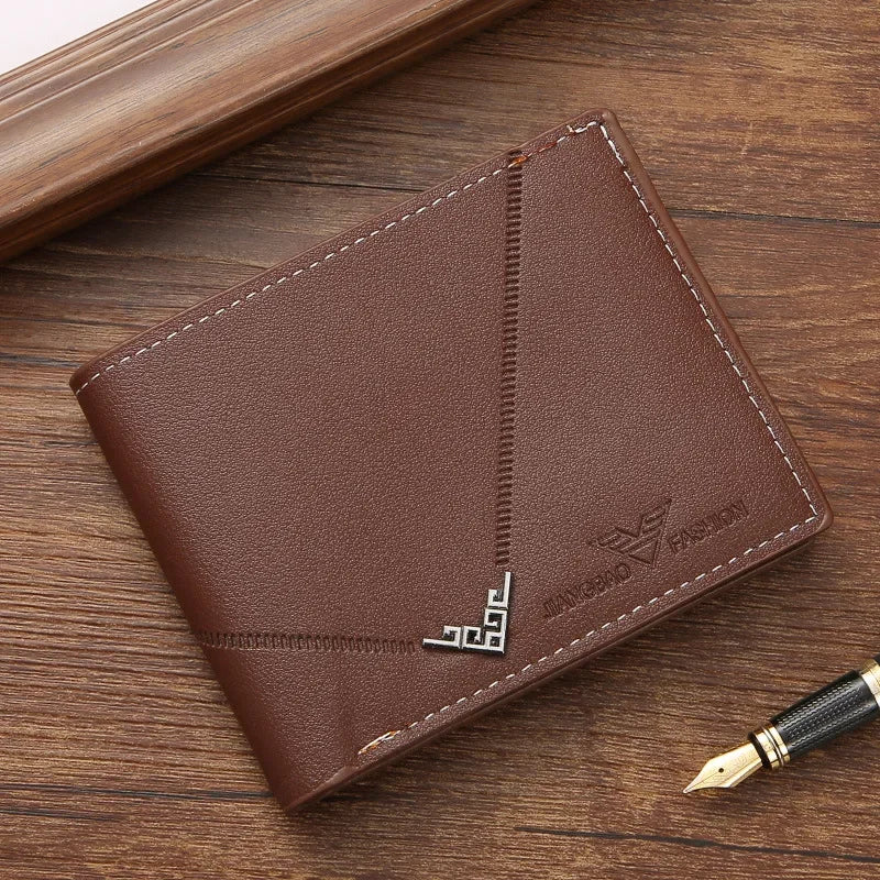 Slim Leather Wallet for Men RFID Blocking Bifold Front Pocket Wallet Minimalist Credit Card Holder Cash Money Clip-20
