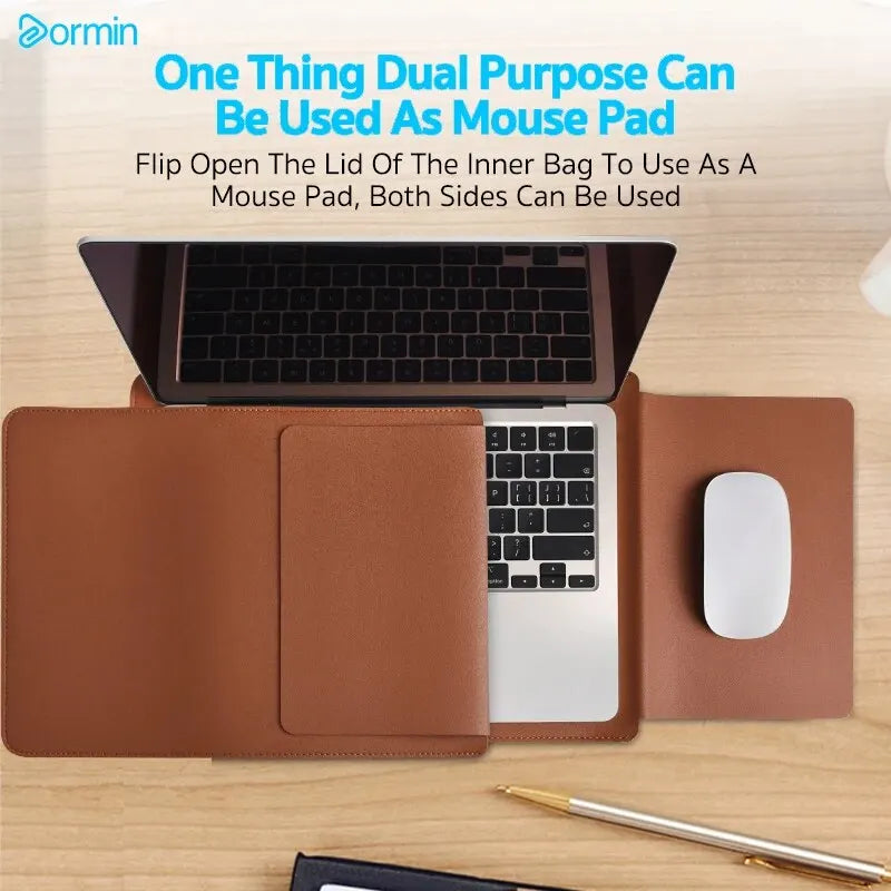 Dormin Laptop Sleeve Bag Case For Apple Macbook Air Pro 13 M1 M2 2020 Notebook Sleeve Bag For ASUS 11 12 13.3 14 15 15.6 16 Case-4
