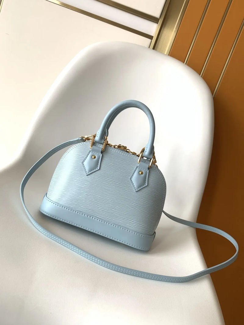 European Minimal Universal Matte Coated Leather Satchel Full Detachable Strap Hand Grip Bag Women Shoulder Handbag Crossbody Shoulder Purse Fashion Versatile All-match Daily Bag-5