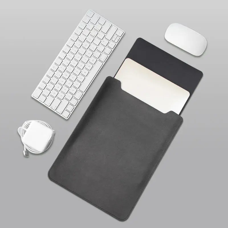 Business Travel Briefcase 11-16 Inch Laptop Sleeve Case PU Cover Notebook Protective Pouch Laptop Case Cover Non-Magnetic-11