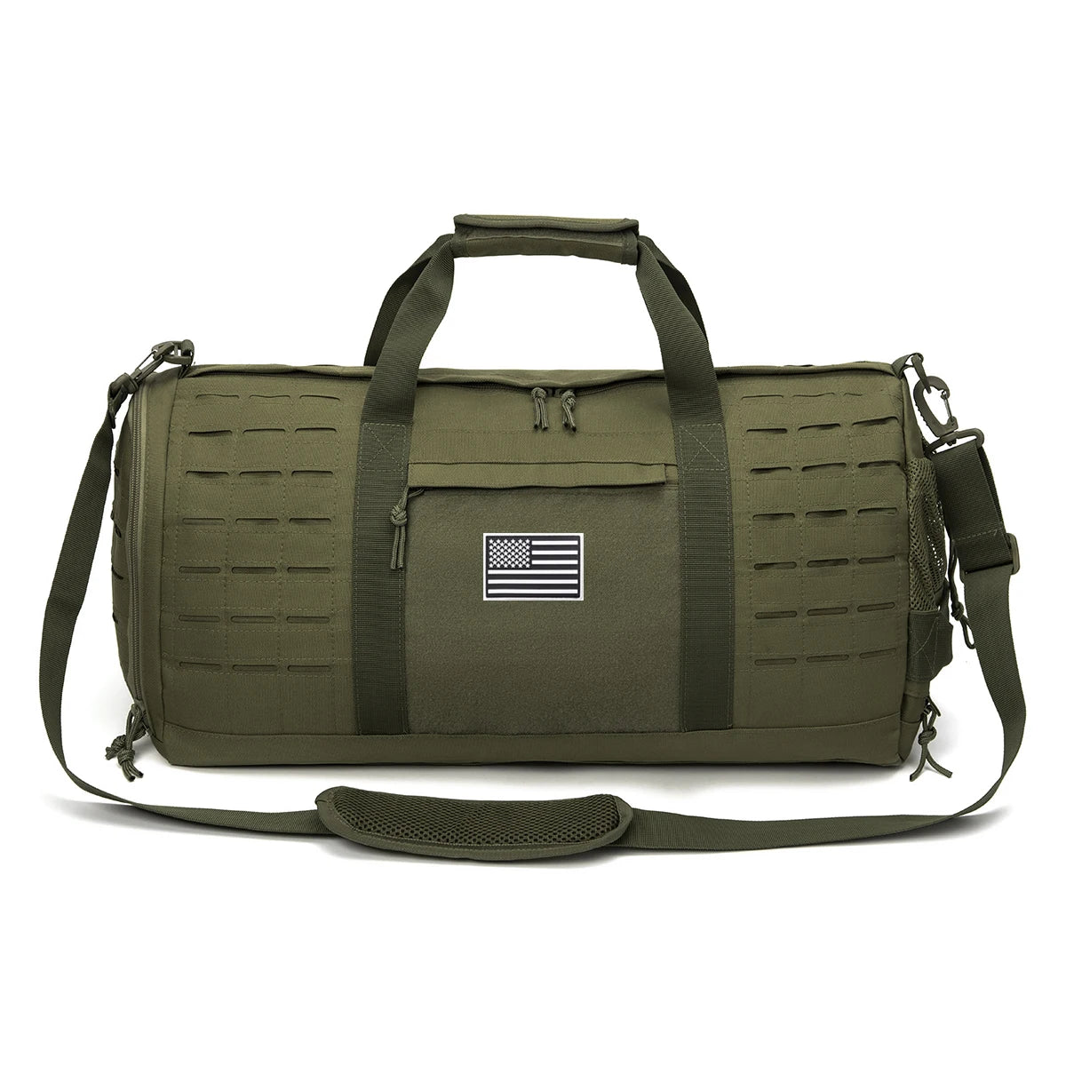 40L Tactical Travel Bag For Men Fitness Duffel Bag Basketball Weekender Bag carry on luggage Outdoor camping equipment-2