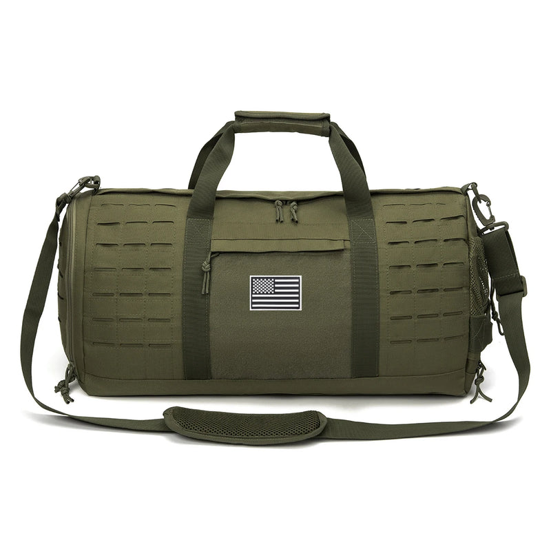 40L Tactical Travel Bag For Men Fitness Duffel Bag Basketball Weekender Bag carry on luggage Outdoor camping equipment-2