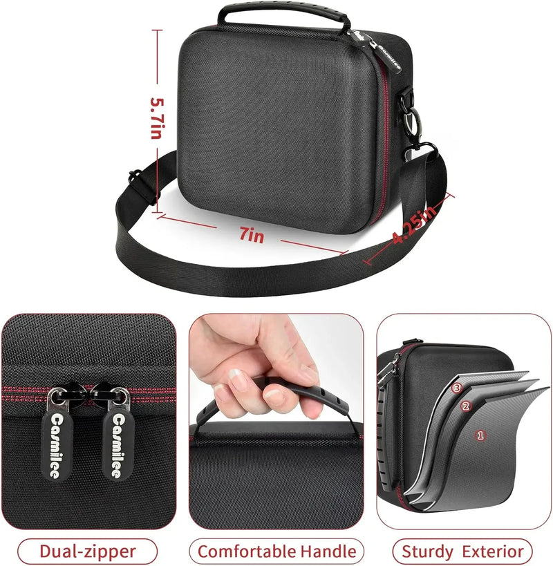Camera Case for Sony Alpha Alpha a6400/ a6700/ a6100/ a6000/ a6600/ a6500 Mirrorless Digital Camera, Hard Travel Bag with-6