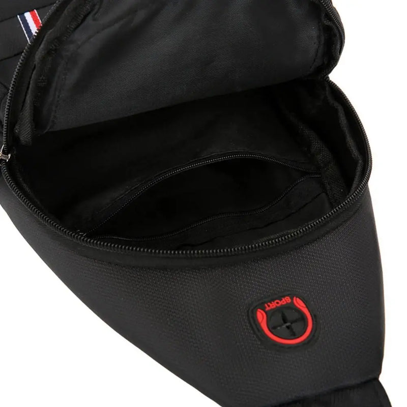 Black Grey Brown Men Messenger Bags New Rectangle Oxford Cloth Men Crossbody Bag USB Charge Shoulder Bag Male 3 Zipper Bag-6