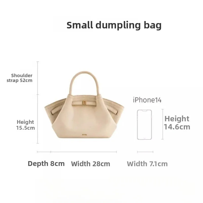 Dumpling Bag, Large Capacity, Shoulder Bag, Handbag, Tote Bag, Women's Bag.-2