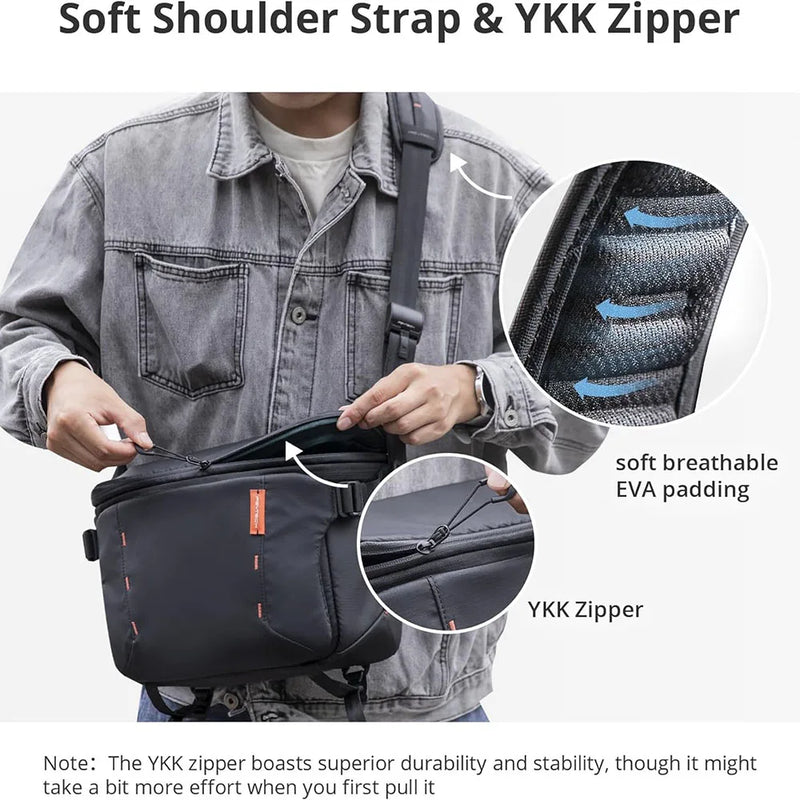 PGYTECH OneMo Sling Bag 7L 11L Crossbody Camera Bag For DSLR and Mirrorless Cameras, Photography Bag for Men and Women Newest-5