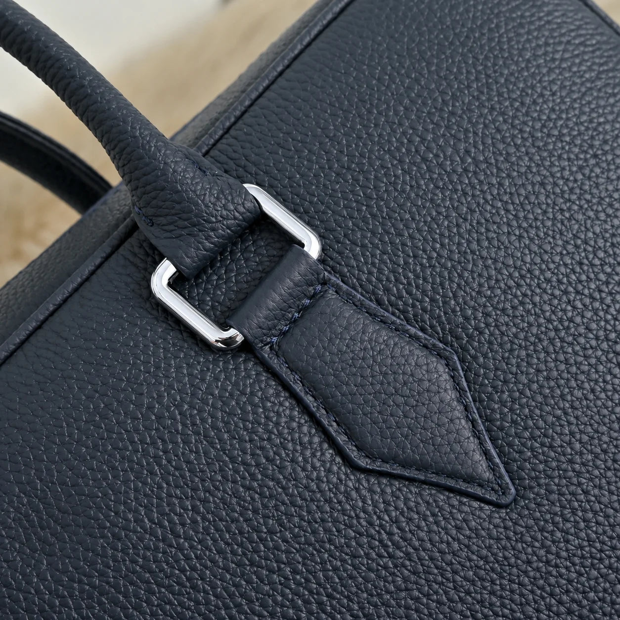 Luxury Mens Top-Handle Bags Classic Business Briefcase for Men Daily Office Work Handbags Cowhide Leather Travel Messenger Bags-4
