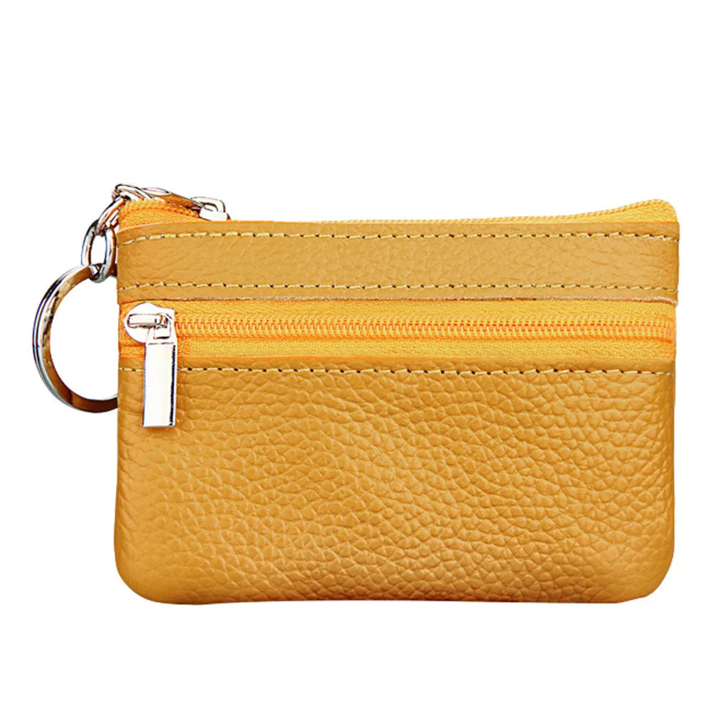 Fashion Luxury Mini Coin Purse Multi-Functional Pu Leather Wallet Money Bag Short Small Multi-Card Women Clutch Card Holder-10
