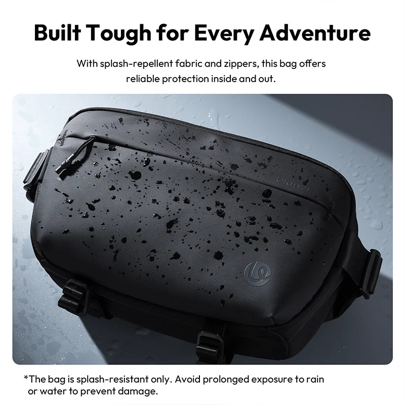 Ulanzi PB038 Travel Sling Bag V2 Compact Photography Chest Bag Waterproof Lightweight Carry Casual Bag for Camera Photography-6