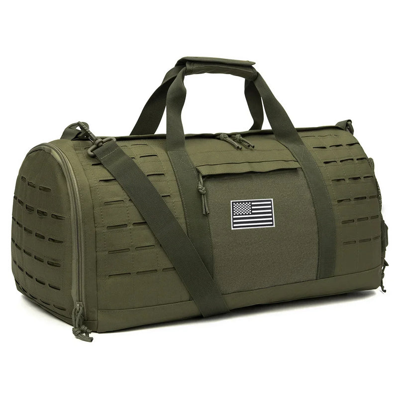 40L Tactical Travel Bag For Men Fitness Duffel Bag Basketball Weekender Bag carry on luggage Outdoor camping equipment-26