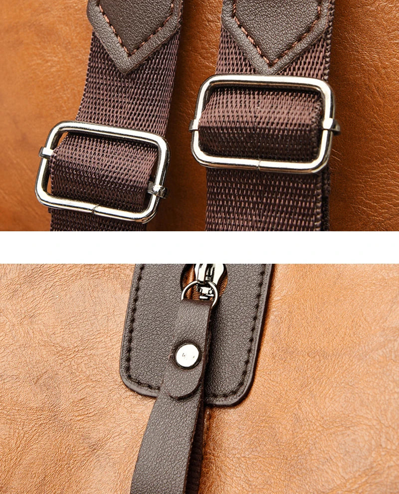 Backpack Large Capacity Anti-theft PU Leather Adjustable Straps Travel Work Women Elegant Luxury Fashion-27