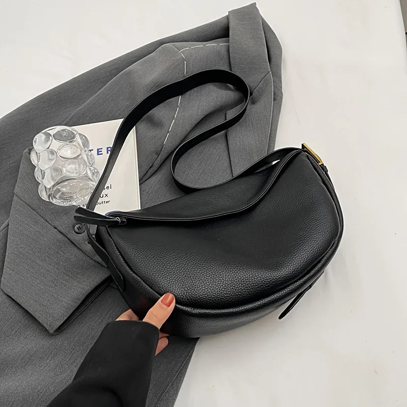 2026 Vintage Soft Leather Dumpling Bag For Women All-Match Multiway Shoulder Crossbody Hobo Purse Adjustable Strap Daily Commute Handbag-19