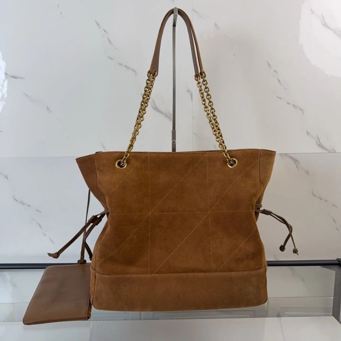 Minimalist High Texture Genuine Leather Tote Bag For Women Elegant Soft Cowhide Office Daily Single Shoulder Purse-6