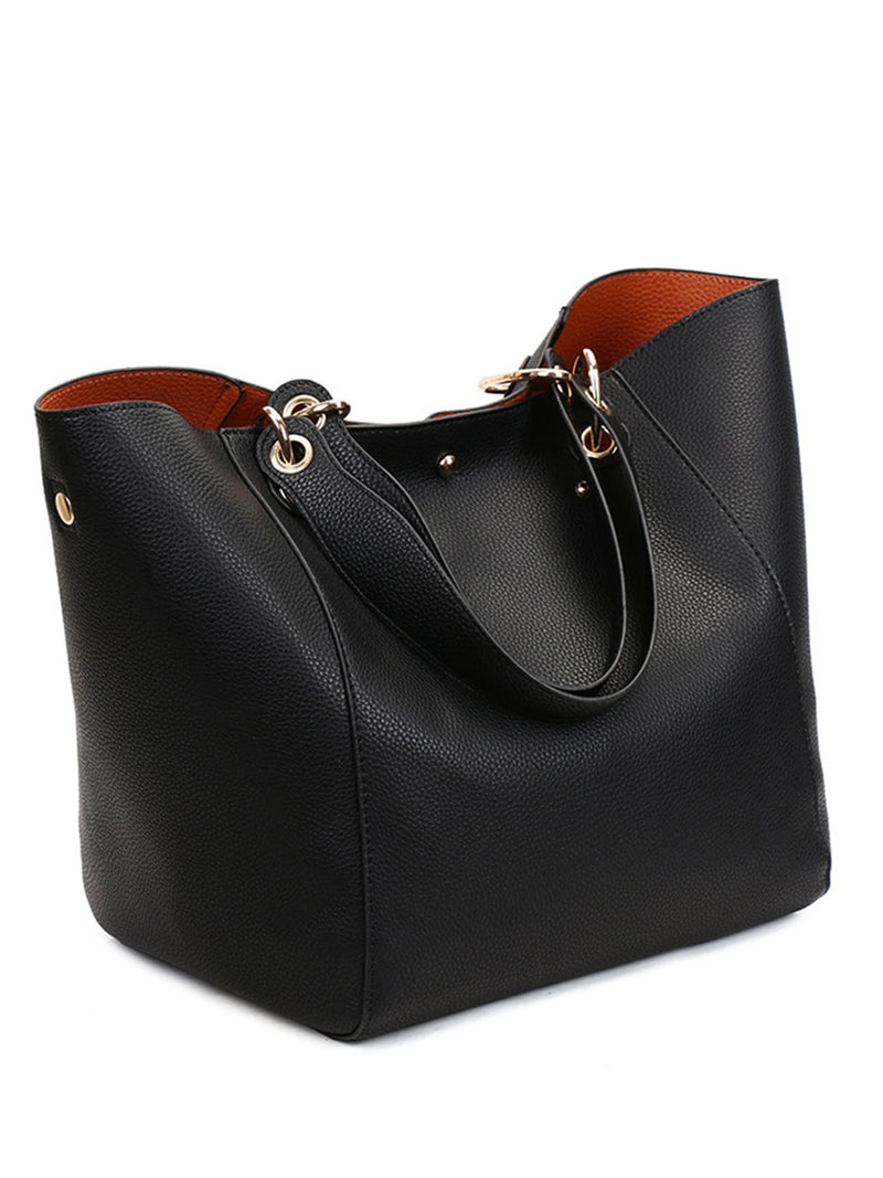 Pahajim Handbags for Women Large Tote Bag PU Leather Waterproof Handbags Shoulder Bag Womens Top Handle Bag for Work Shopping Ba-1