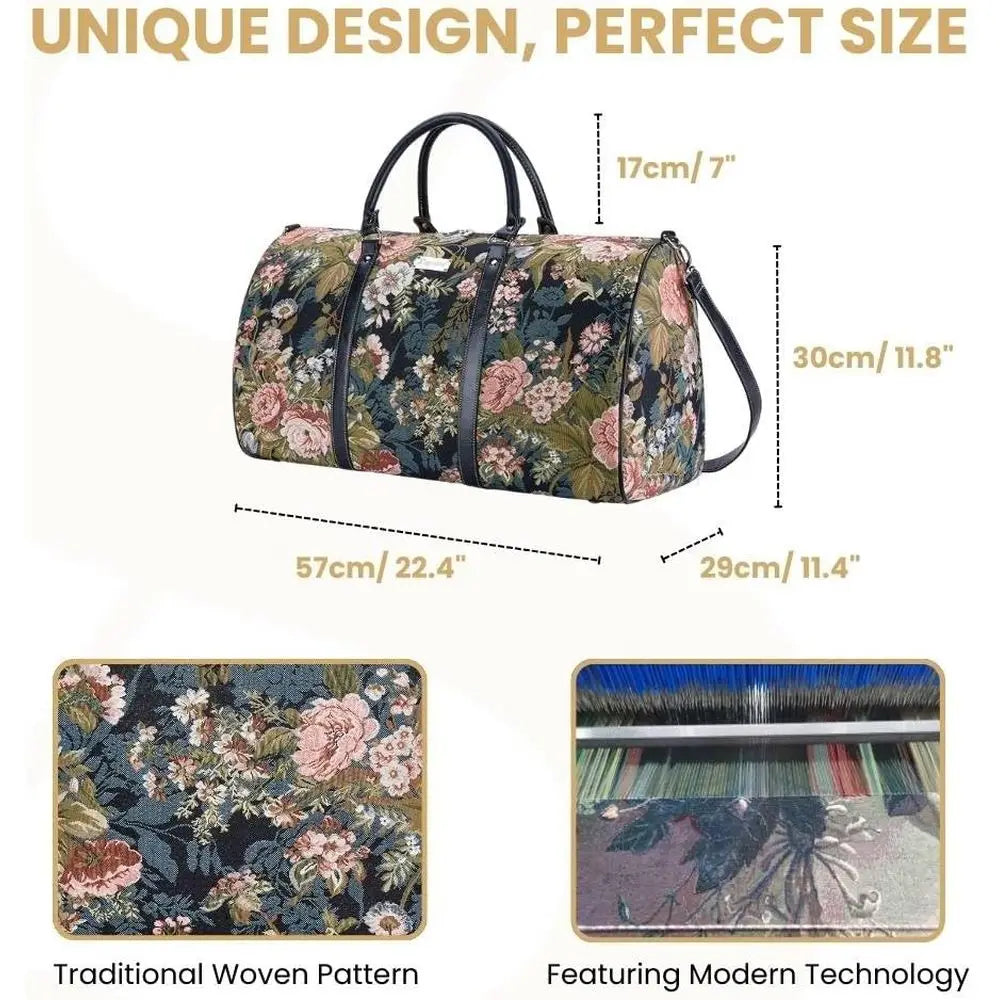Large Women's Weekender Bag for Overnight Travel, Ideal for Carry-On and Everyday Use-3