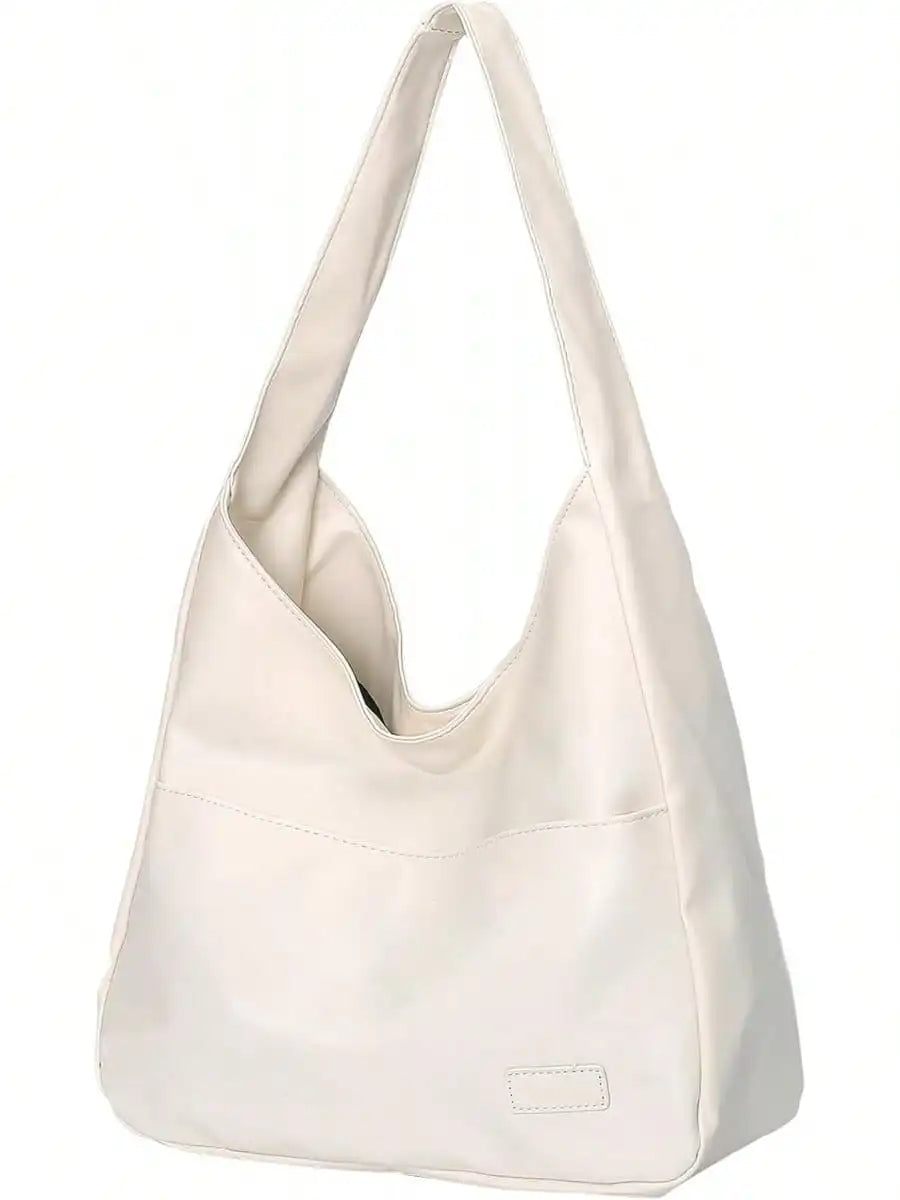 Hobo Bags For Women Leather Tote Bag Vegan Leather Shoulder Hand Bag Hobo Purse Tote Bags Large Soft Shoulder Bag