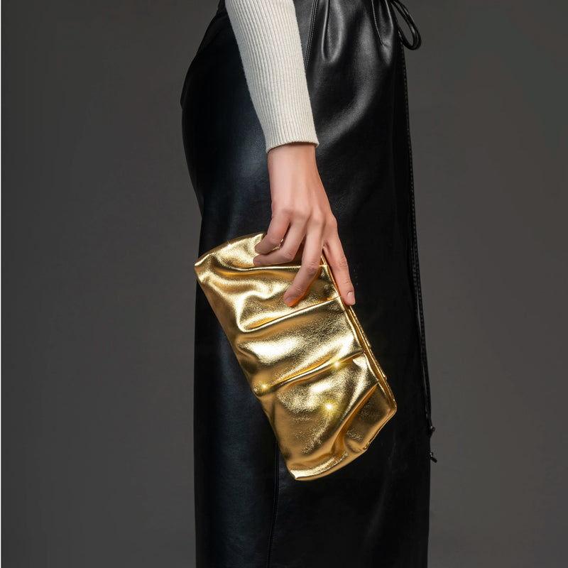 Designer Purses and handbag Golden Shoulder Bag Purse women's bag Wedding Evening Clutch Bag party bag-3