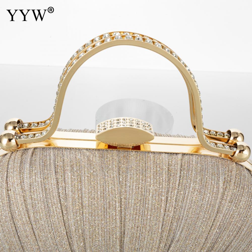 Fashion Diamond Top Handle Women Evening Handbag Clutch Bags Glitter Sequins Rhinestone Female Daily Purse for Wedding Prom-31