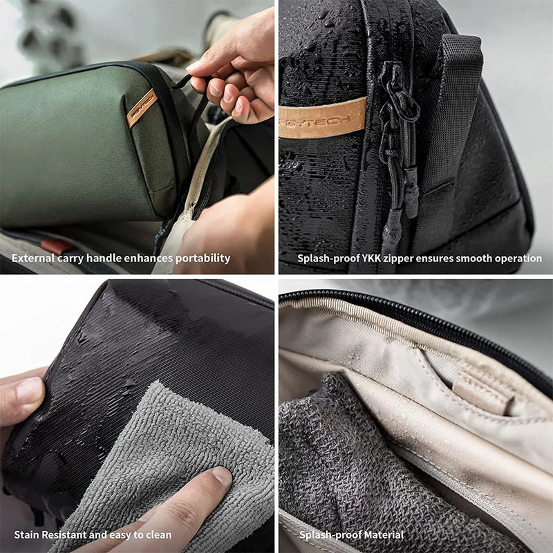 PGYTECH Wash Pouch travel Bag Hanging  Waterproof Dopp Kit for Toiletries & Cosmetics-5