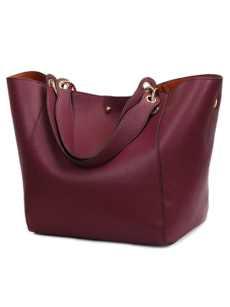 Pahajim Handbags for Women Large Tote Bag PU Leather Waterproof Handbags Shoulder Bag Womens Top Handle Bag for Work Shopping Ba-20