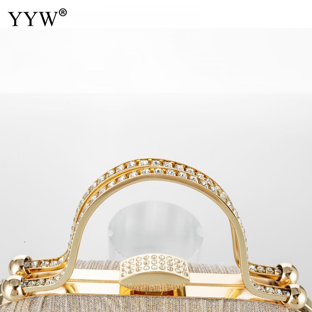 Fashion Diamond Top Handle Women Evening Handbag Clutch Bags Glitter Sequins Rhinestone Female Daily Purse for Wedding Prom-32