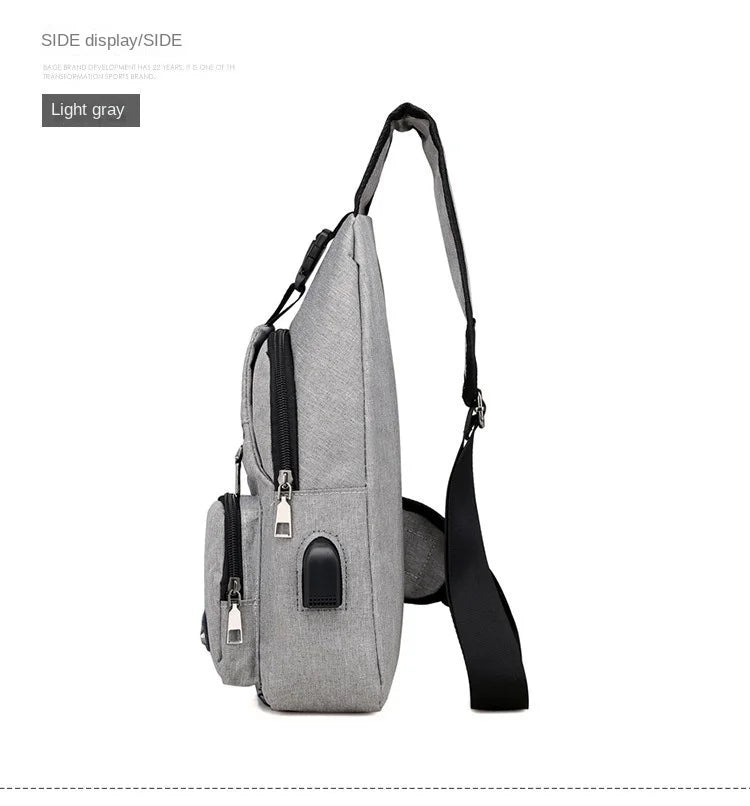Fashion Casual Crossbody Bag Small Men's Shoulder Bag Men Diagonal Backpack Messenger Phone Bag Boy Fanny Chest Pack New-27