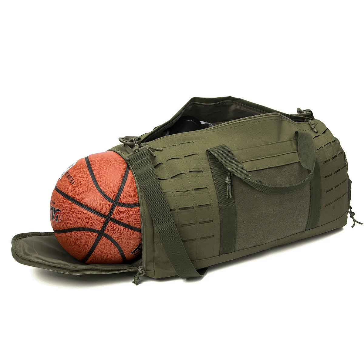 40L Tactical Travel Bag For Men Fitness Duffel Bag Basketball Weekender Bag carry on luggage Outdoor camping equipment-5