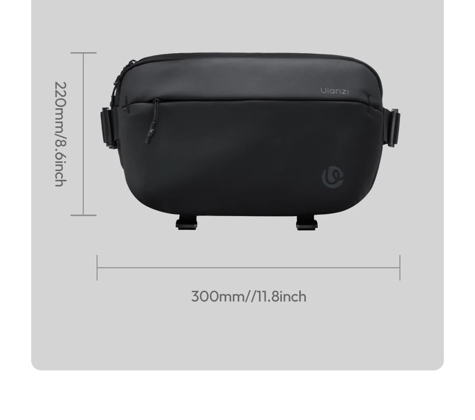 Ulanzi PB038 Travel Sling Bag V2 Compact Photography Chest Bag Waterproof Lightweight Carry Casual Bag for Camera Photography-23