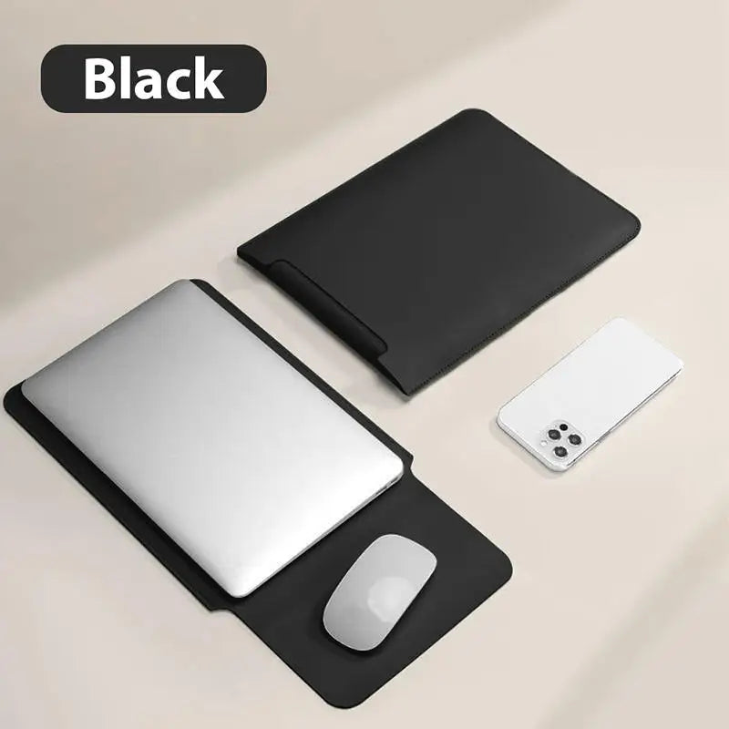 Business Travel Briefcase 11-16 Inch Laptop Sleeve Case PU Cover Notebook Protective Pouch Laptop Case Cover Non-Magnetic-6