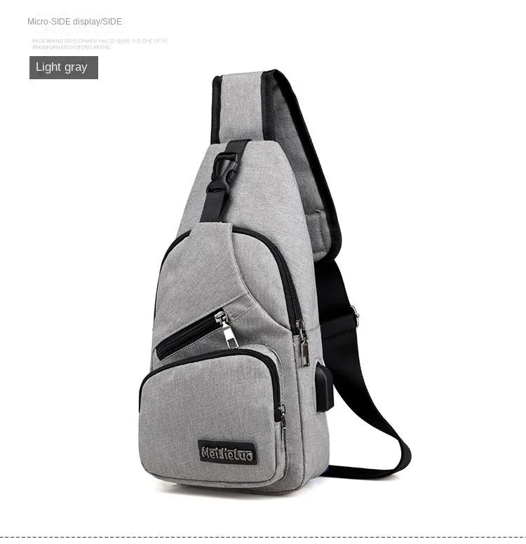 Fashion Casual Crossbody Bag Small Men's Shoulder Bag Men Diagonal Backpack Messenger Phone Bag Boy Fanny Chest Pack New-28
