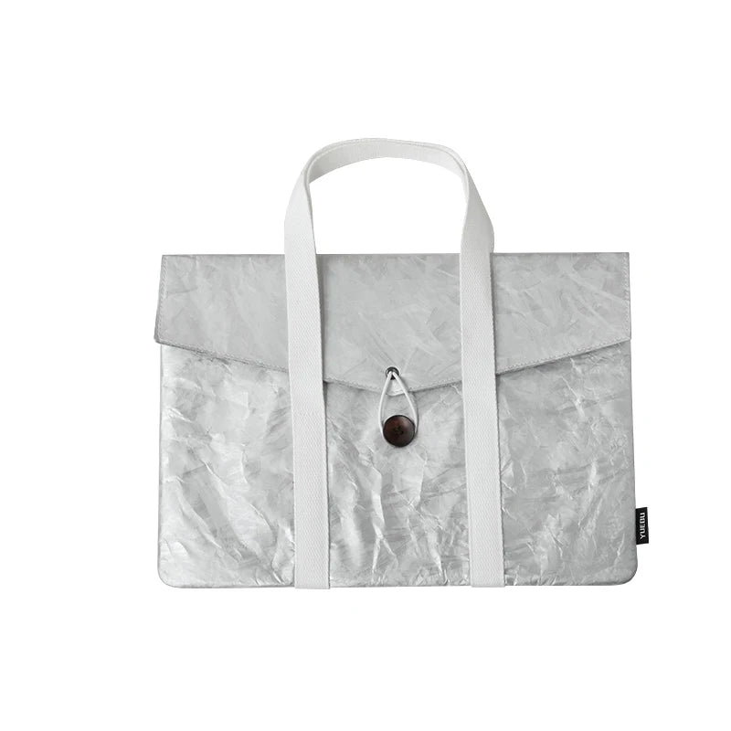 Laptop Hand Briefcase 14.56 Inch Leather Bag Business Travel Document Storage Universal Laptop-12