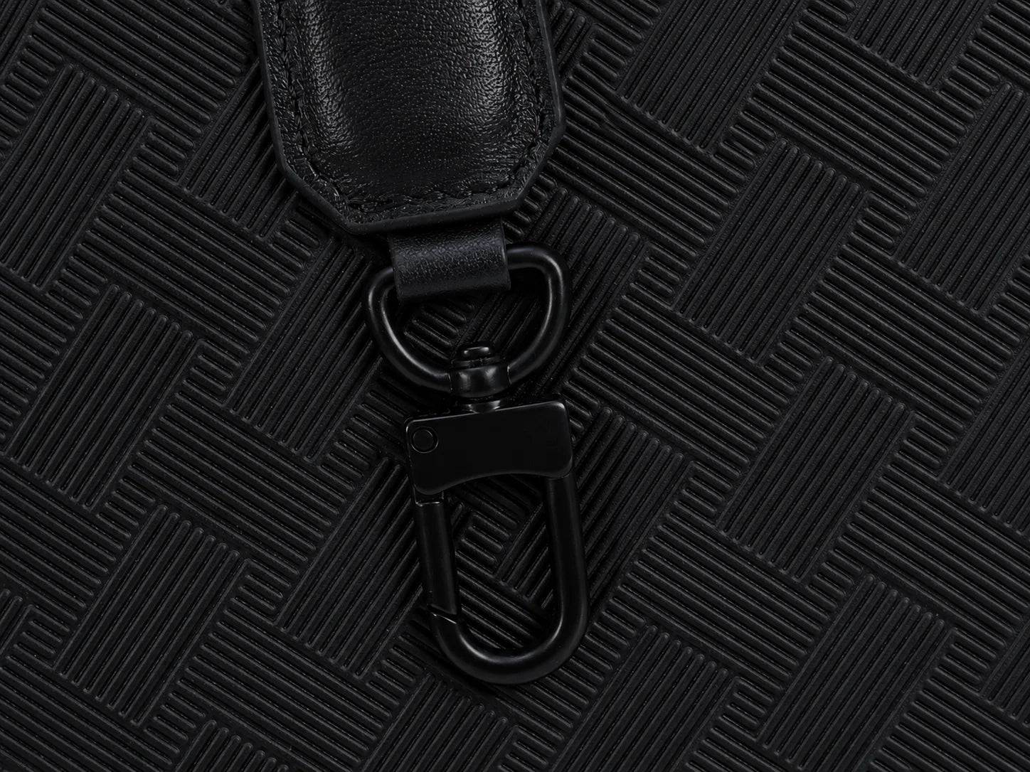 Men's Top-Handle Bags Luxury Designer Briefcase Genuine Leather Laptop Messenger Bag Slim Woven Crossbody Document Portfolio Male Office Handbag-8
