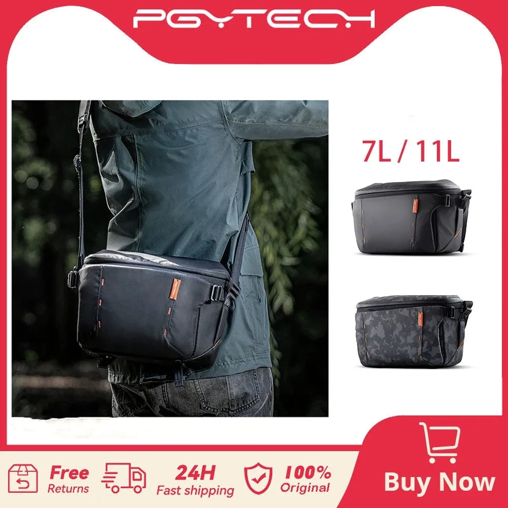 PGYTECH OneMo Sling Bag 7L 11L Crossbody Camera Bag For DSLR and Mirrorless Cameras, Photography Bag for Men and Women Newest-1
