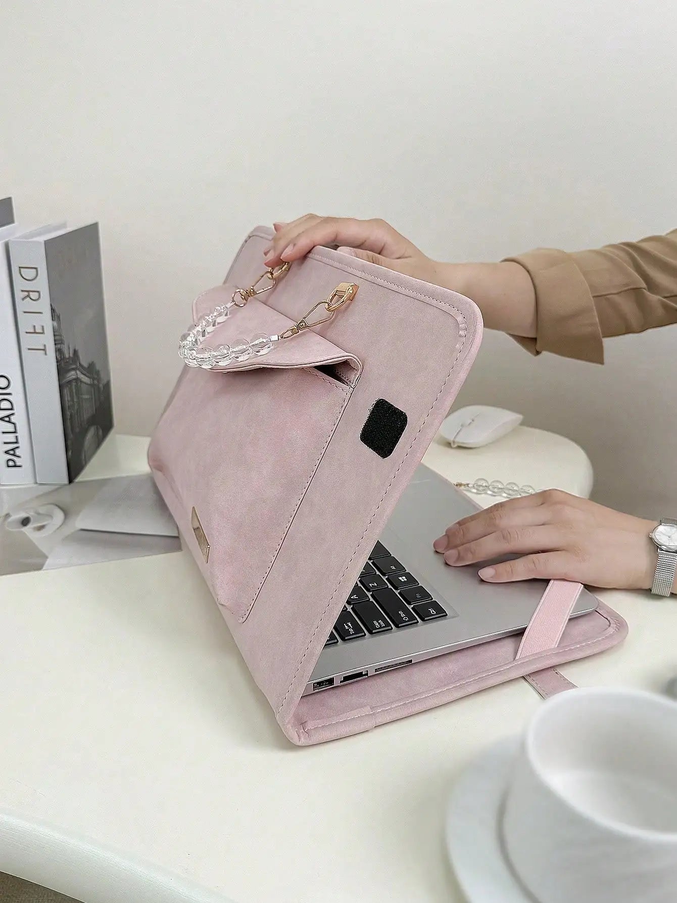 Cute Laptop Sleeve Bag, 14" Computer Carrying Pouch, 15.6" Laptop Protective Case-55