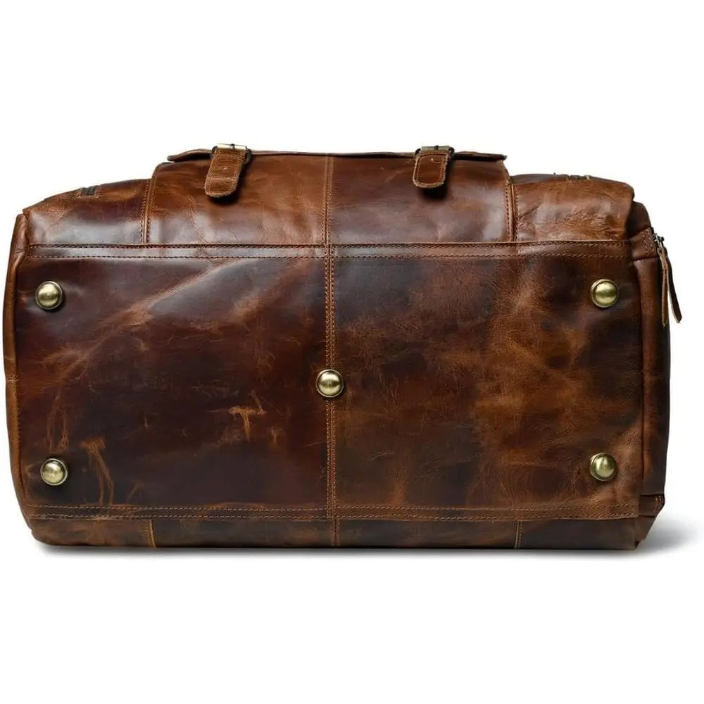 Unisex Travel Weekender Bag with Shoe Compartment-3
